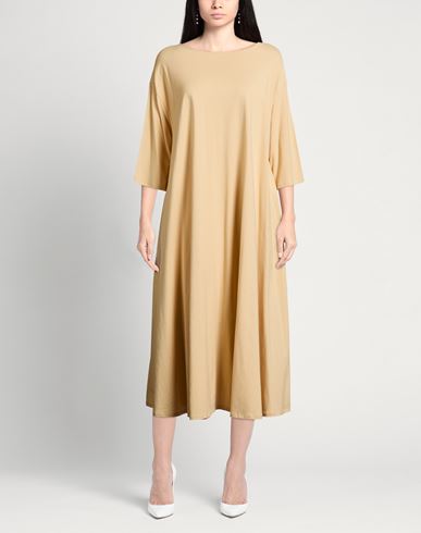 A. b Apuntob Woman Midi dress Ivory Size 2 Cotton