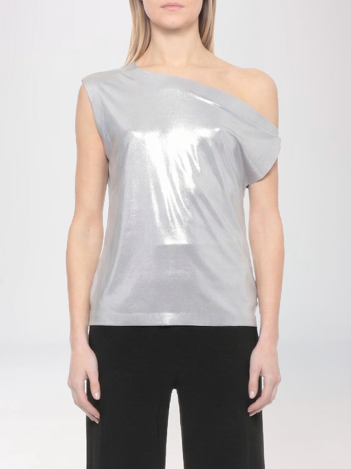Top Woman color Silver
