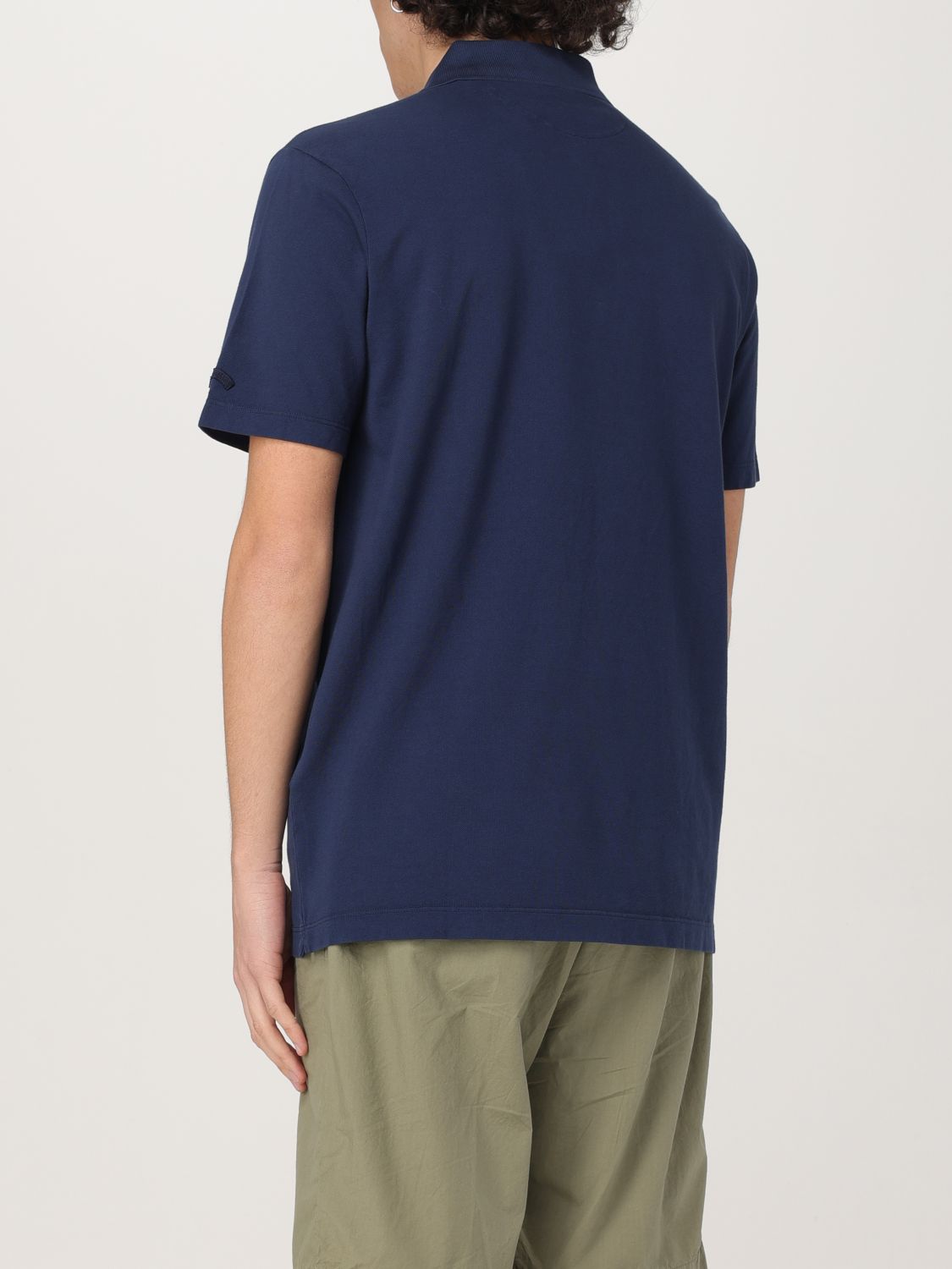 Polo Shirt Men color Blue