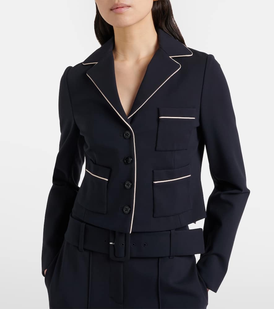 Emotional Essence cropped blazer