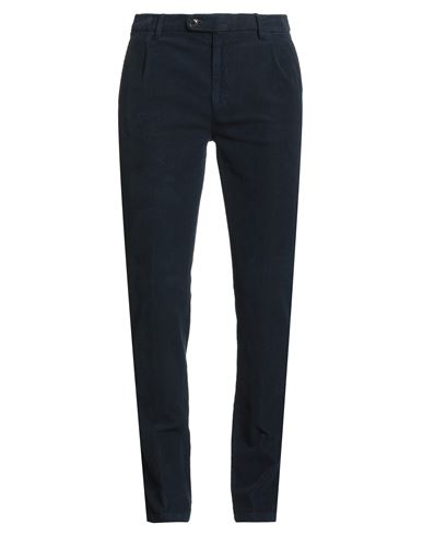 Man Pants Midnight blue Size 32 Cotton, Elastane
