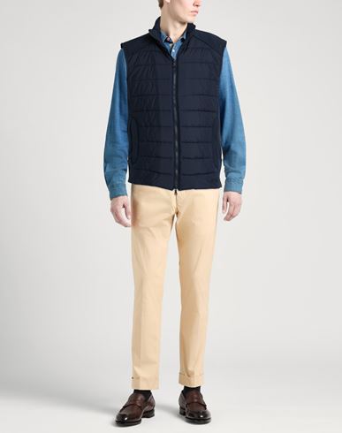 Man Vest Navy Size L Polyester, Elastane