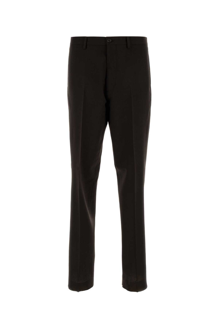 Dark Brown Wool Pant
