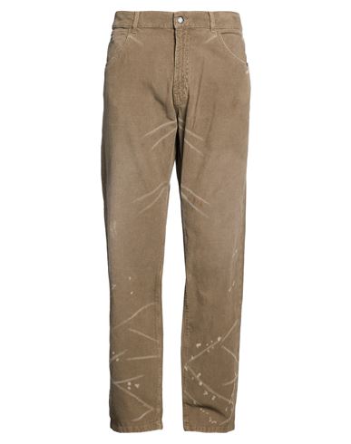 Man Pants Taupe Size 31 Cotton