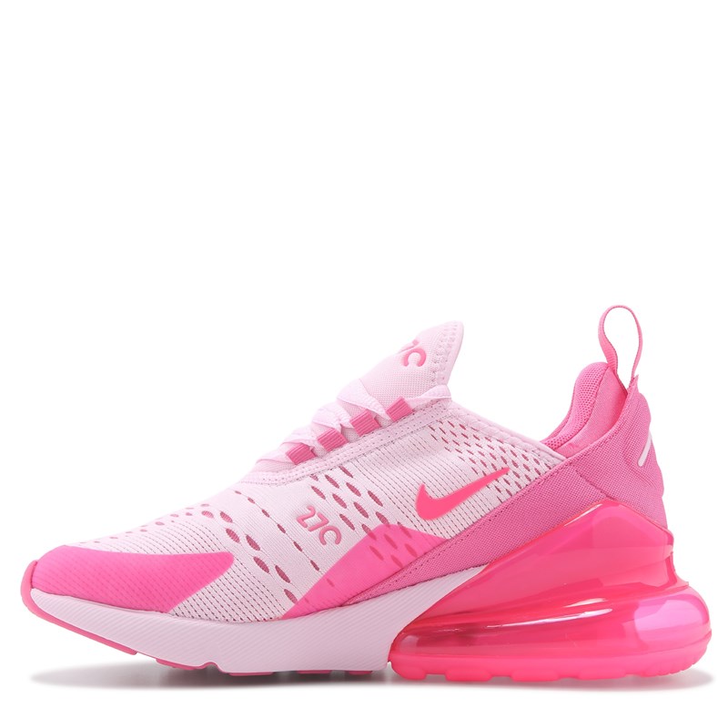 Kids' Air Max 270 Sneaker Big Kid Shoes (Pink)