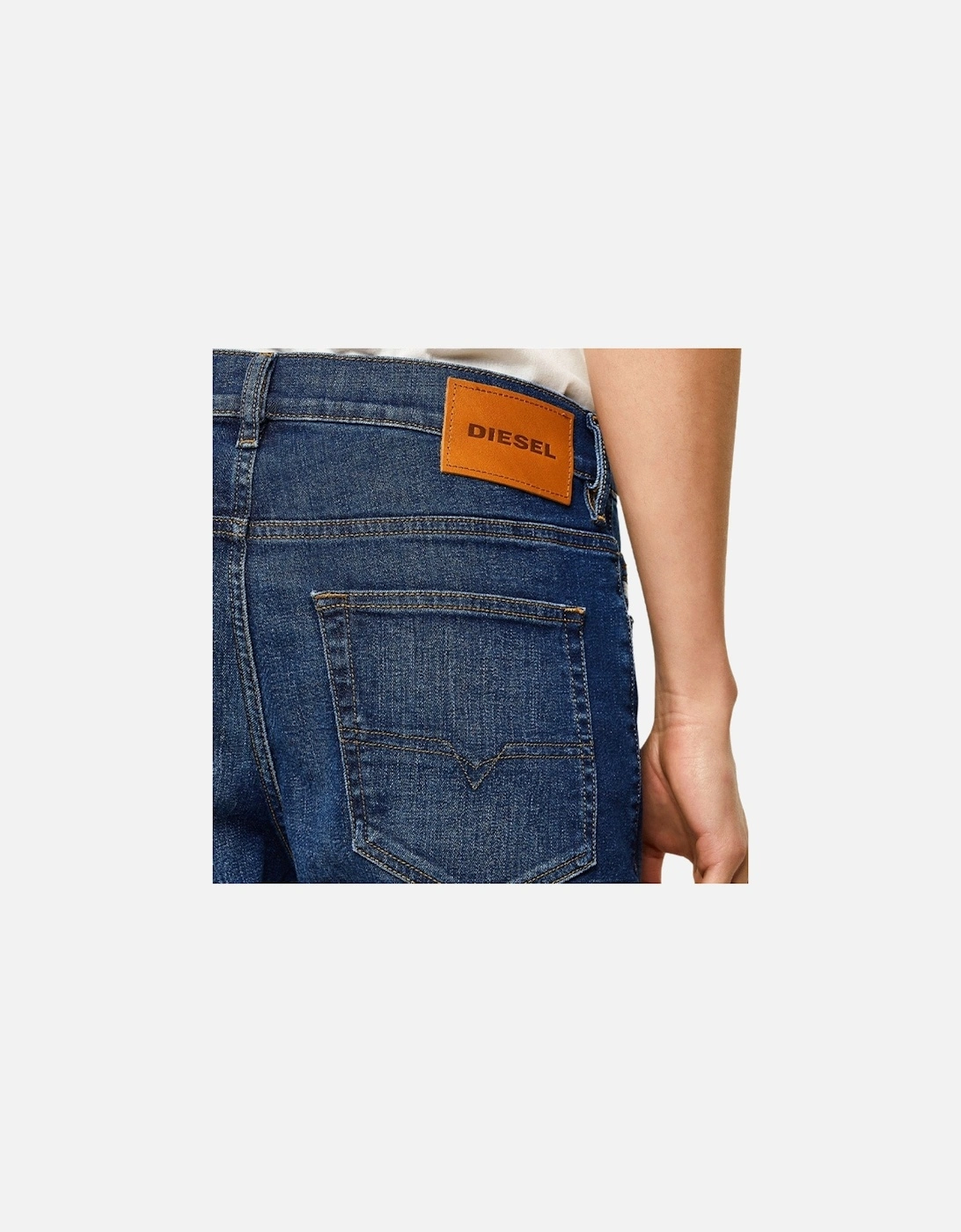 Men's Diesel D-Luster Plain Blue Jeans - Size: 27/32