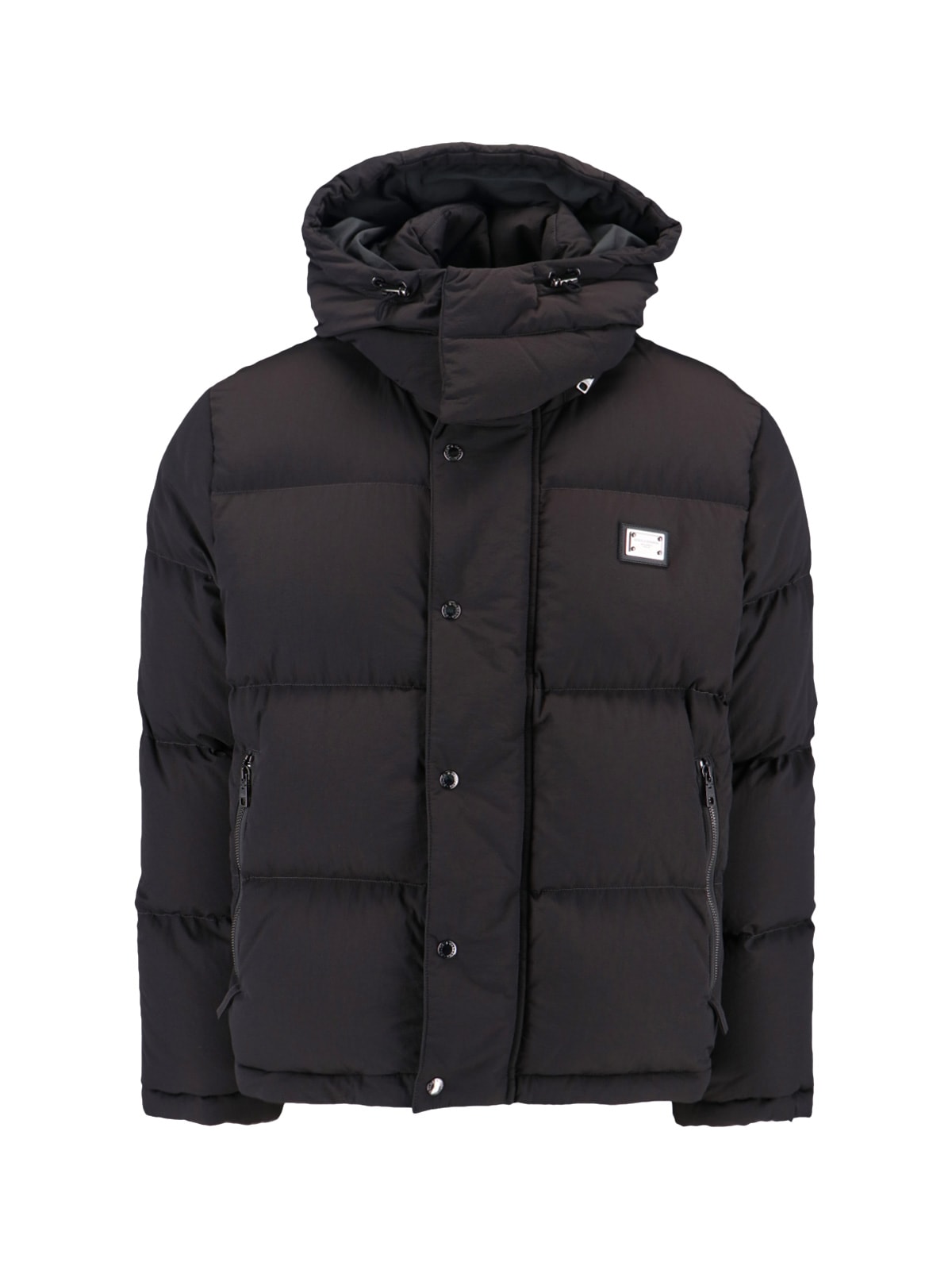 Grey Polyamide Down Jacket
