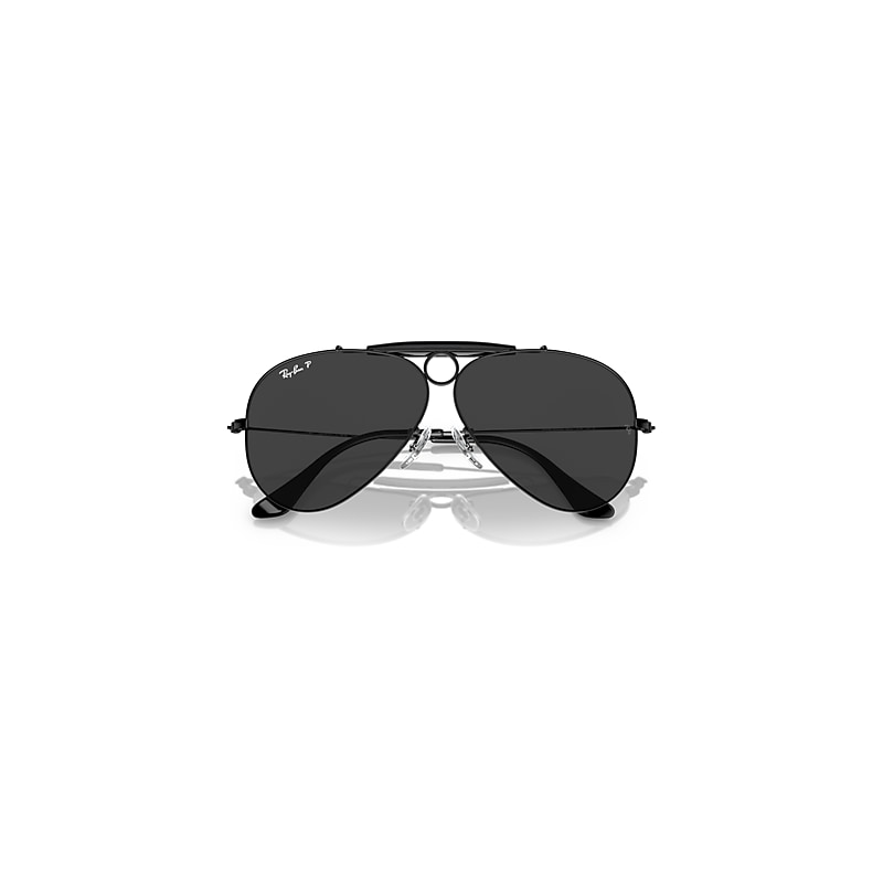 Ray-Ban Shooter Reloaded Sunglasses Black Frame Black Lenses Polarized