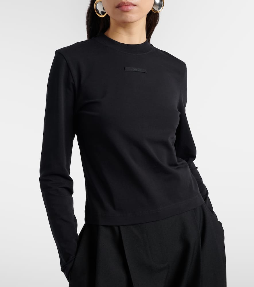 Logo cotton-blend jersey T-shirt