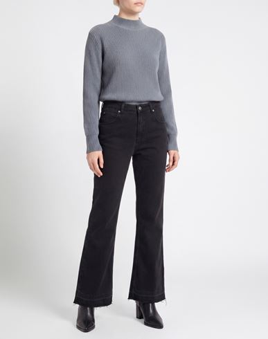 Woman Jeans Black Size 10 Cotton