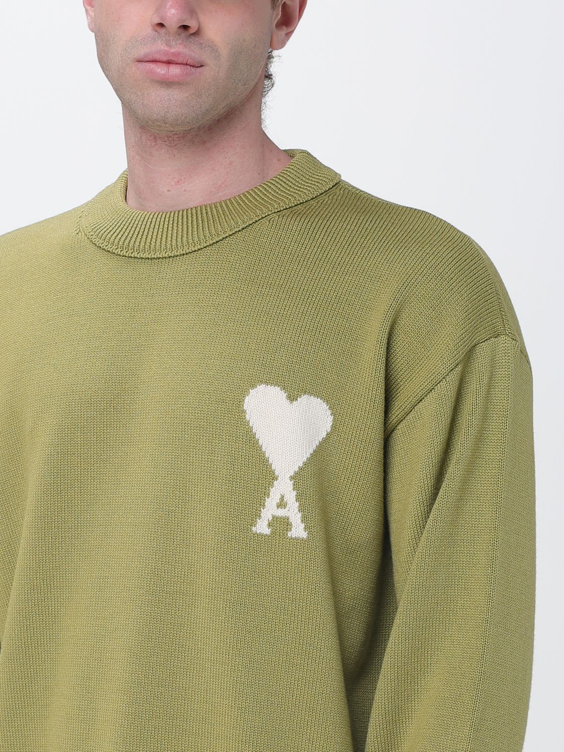 Sweater Men color Green