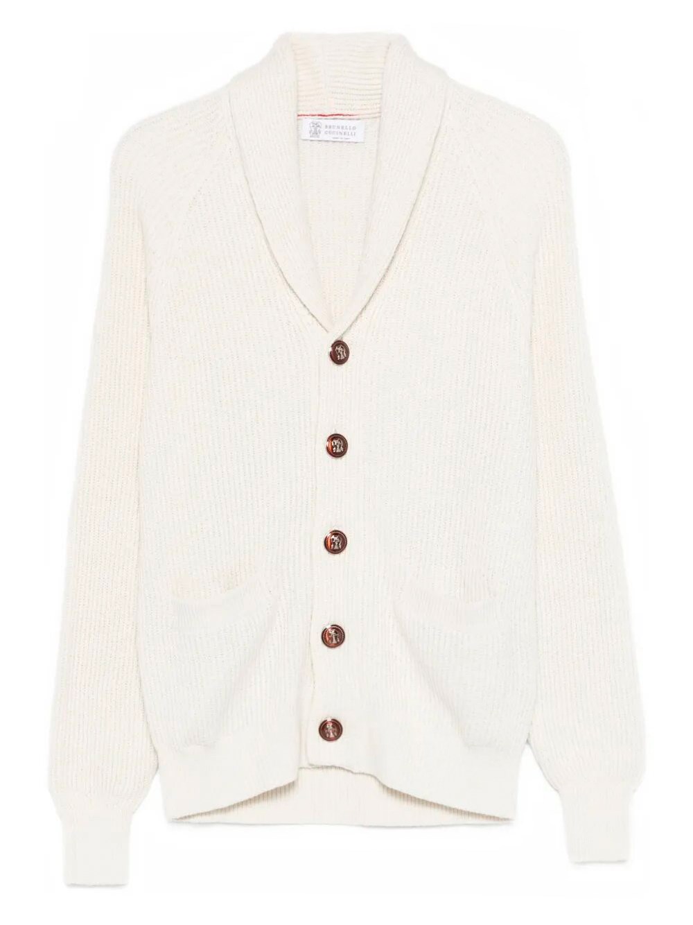 English Rib Knit Cardigan