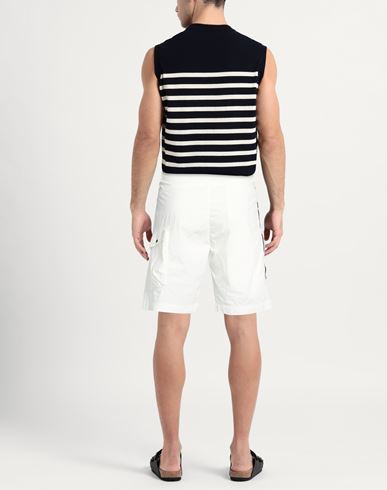 C. p. Company Man Shorts & Bermuda Shorts White Size 28 Cotton, Polyamide, Elastane