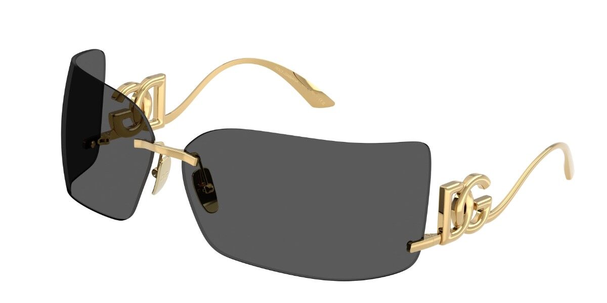 Dolce & Gabbana DG2319 02/87 Women's Sunglasses Gold Size 79