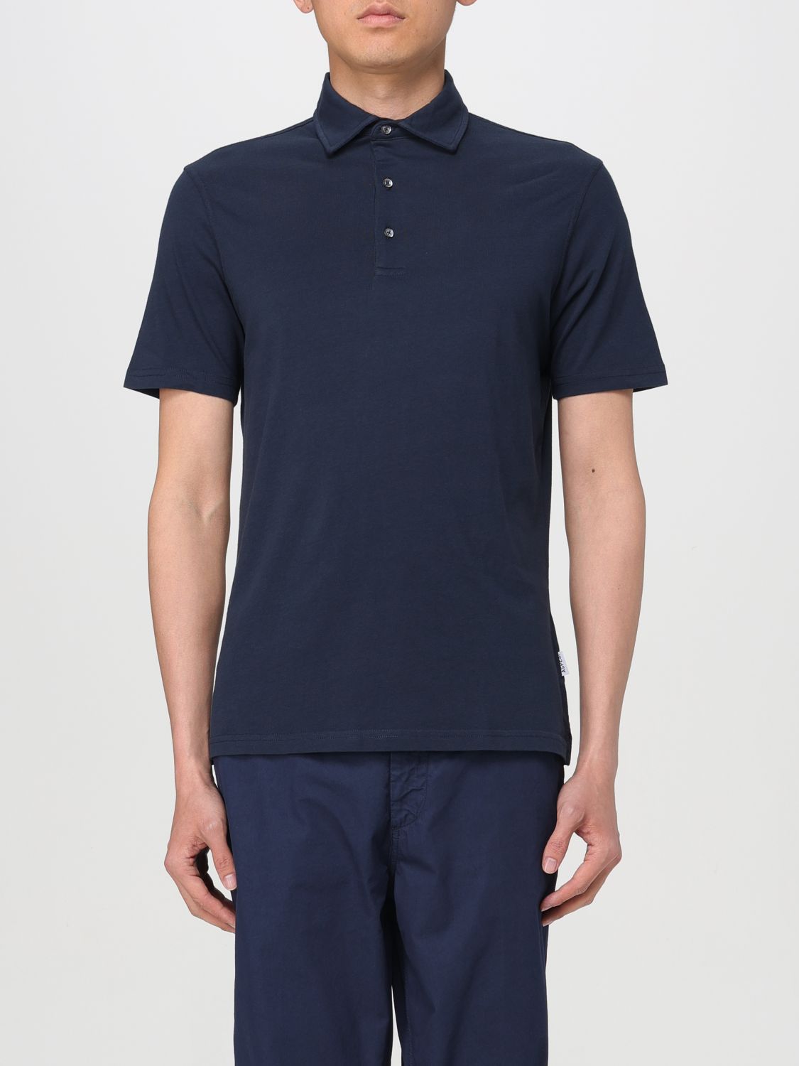 Polo Shirt Men color Blue