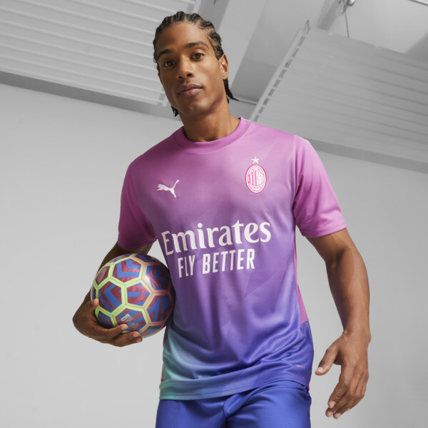 PUMA AC Milan 23/24 Men's Third Jersey in Pink