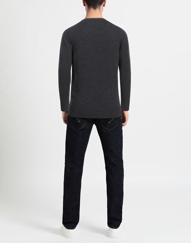 Man Sweater Steel grey
