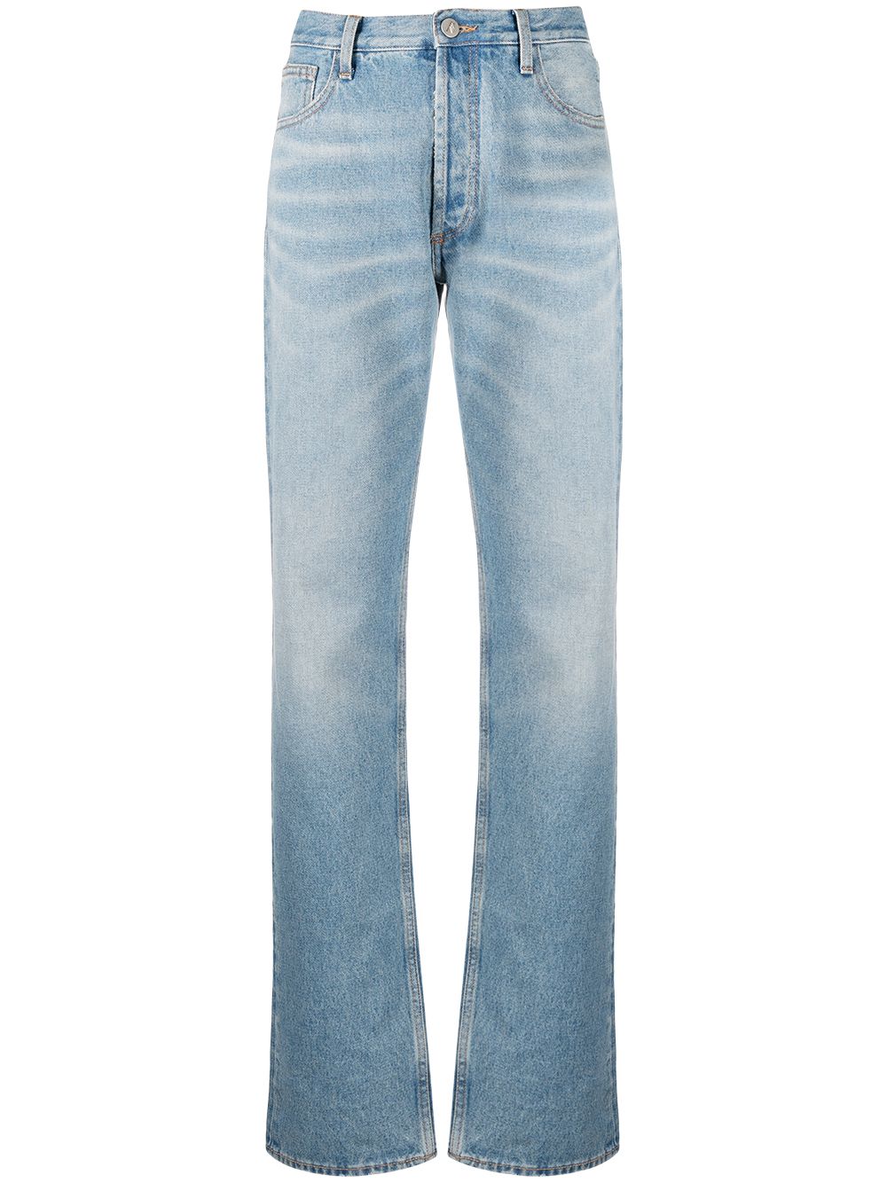 Stonewashed boyfriend fit jeans - Blue