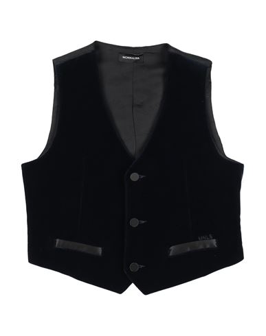 Kid Boy Tailored Vest Midnight blue Size 10 Cotton
