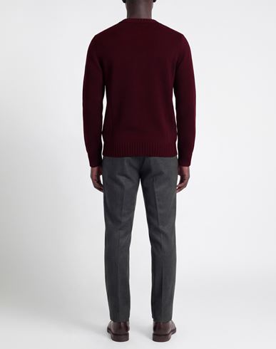 Man Sweater Brick Size 42 Merino Wool