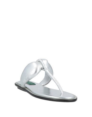 Woman Thong sandal Silver