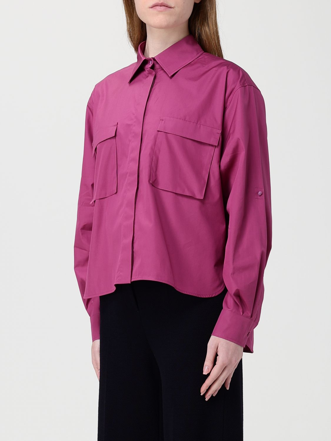 Shirt Woman color Fuchsia
