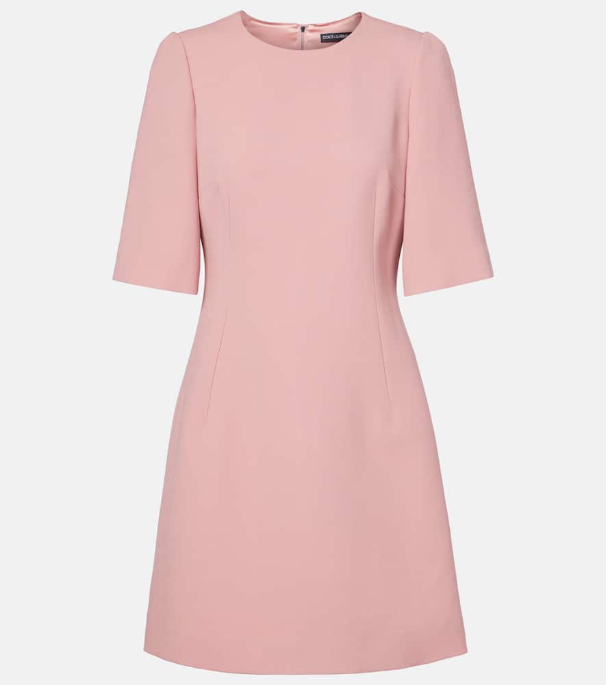 Virgin wool minidress