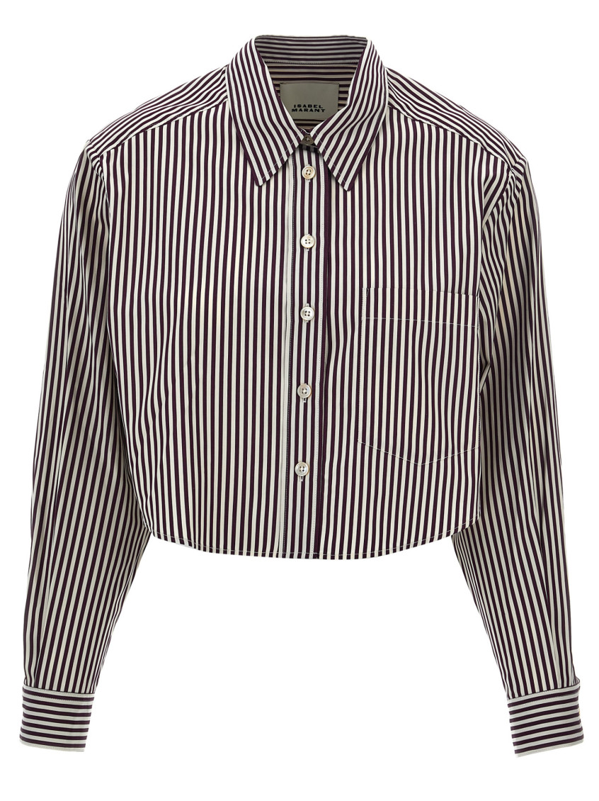 -Fleora Camicie Bordeaux-Donna