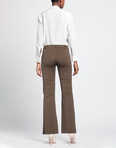 Woman Pants Camel Size 4 Polyester, Nylon, Elastane