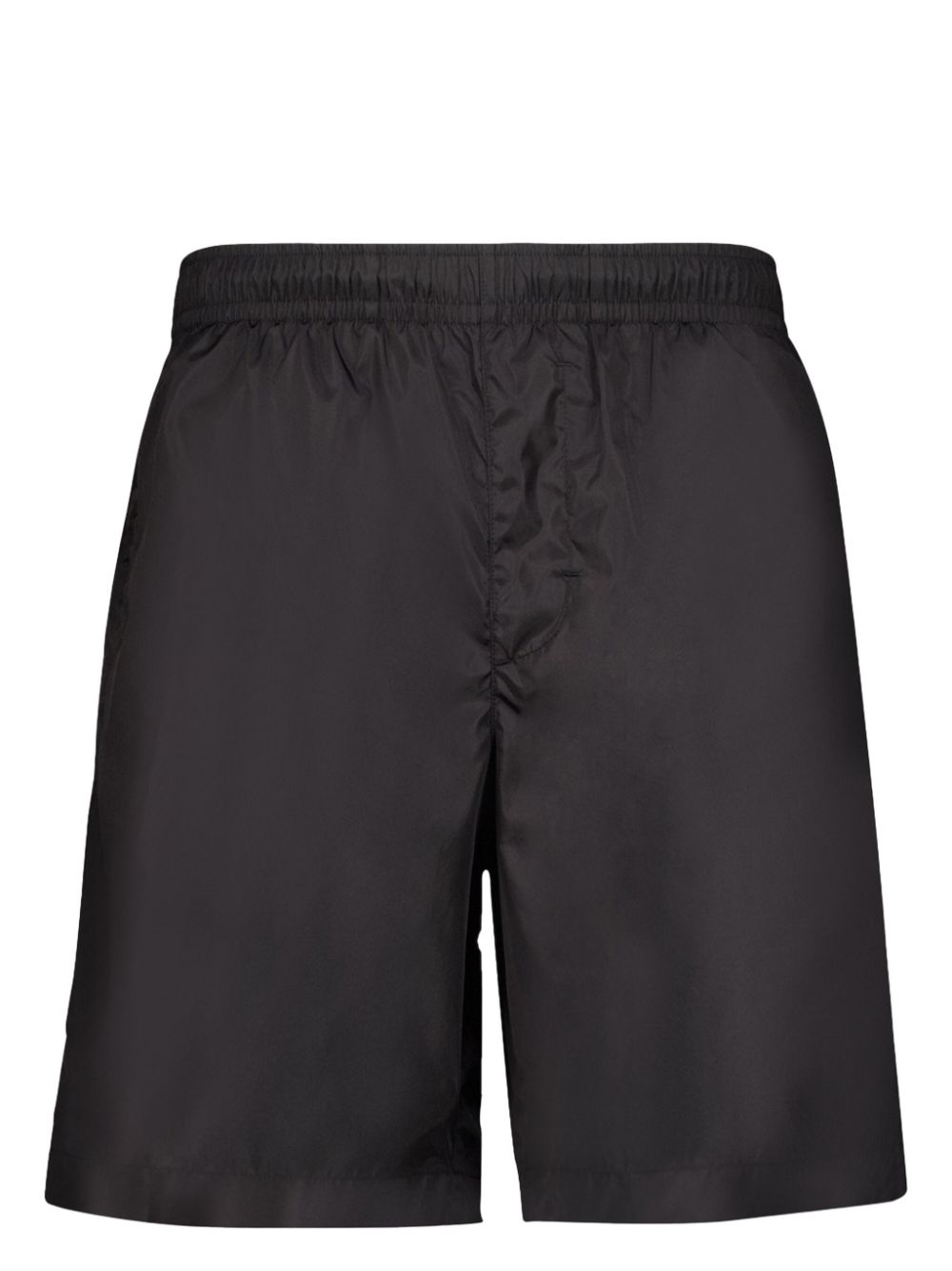 4G-motif swim shorts - Black
