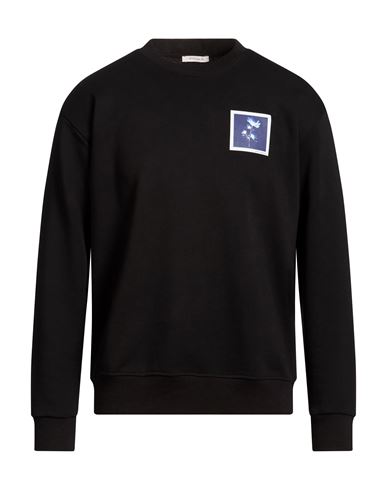 Man Sweatshirt Black Size XXL Cotton