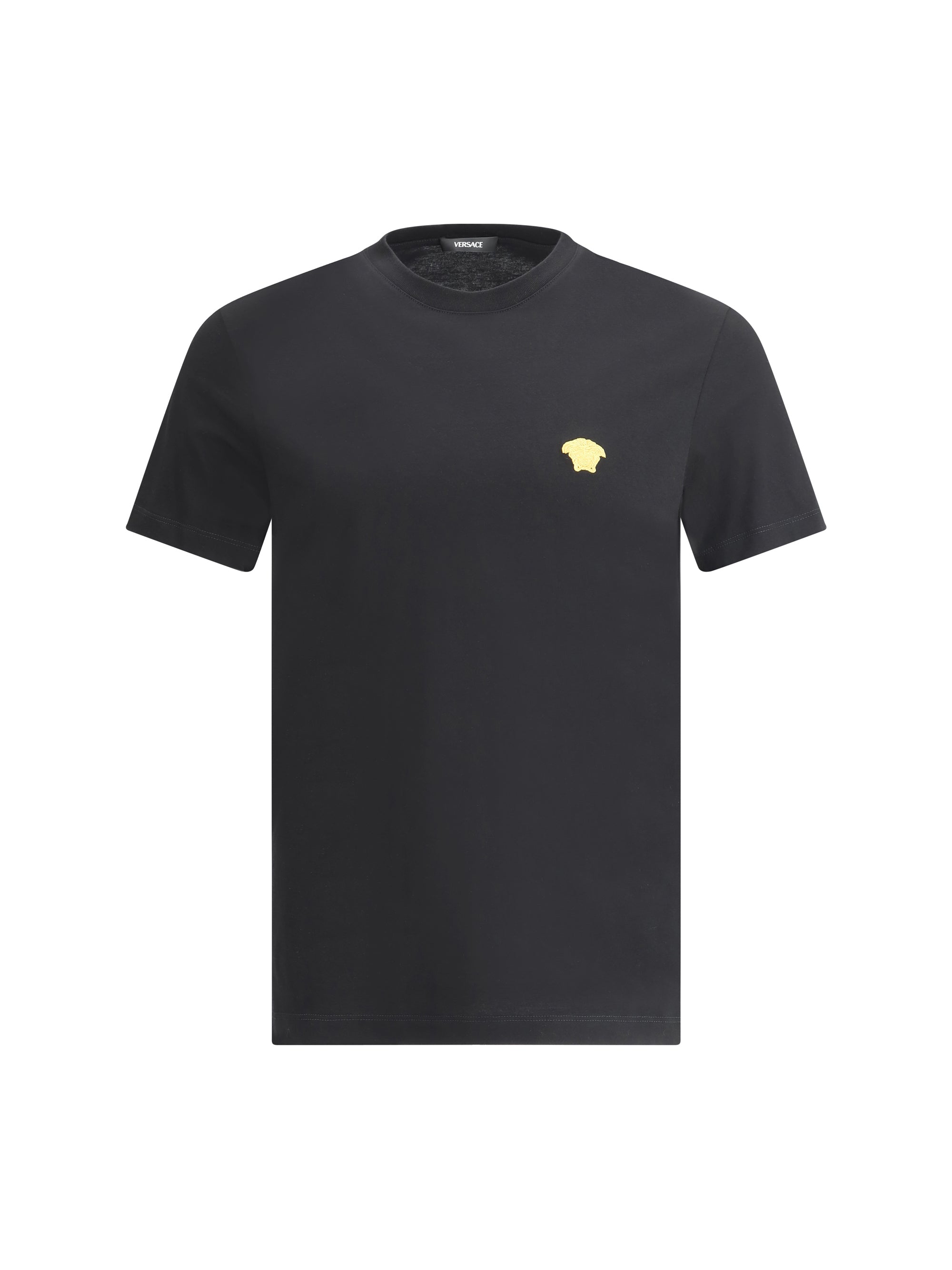 Medusa Logo Patch T-Shirt — Black