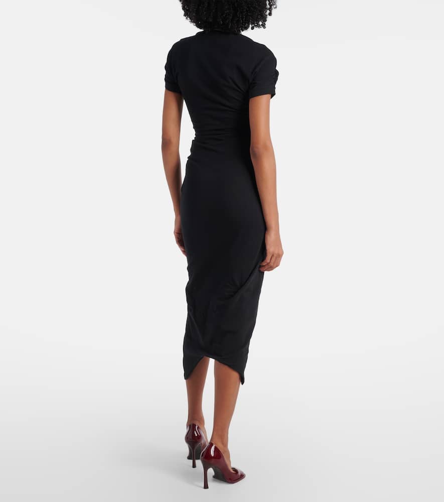 Pulling Orb cotton polo dress