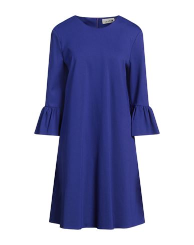 Woman Midi dress Purple Size 8 Viscose, Polyamide, Elastane