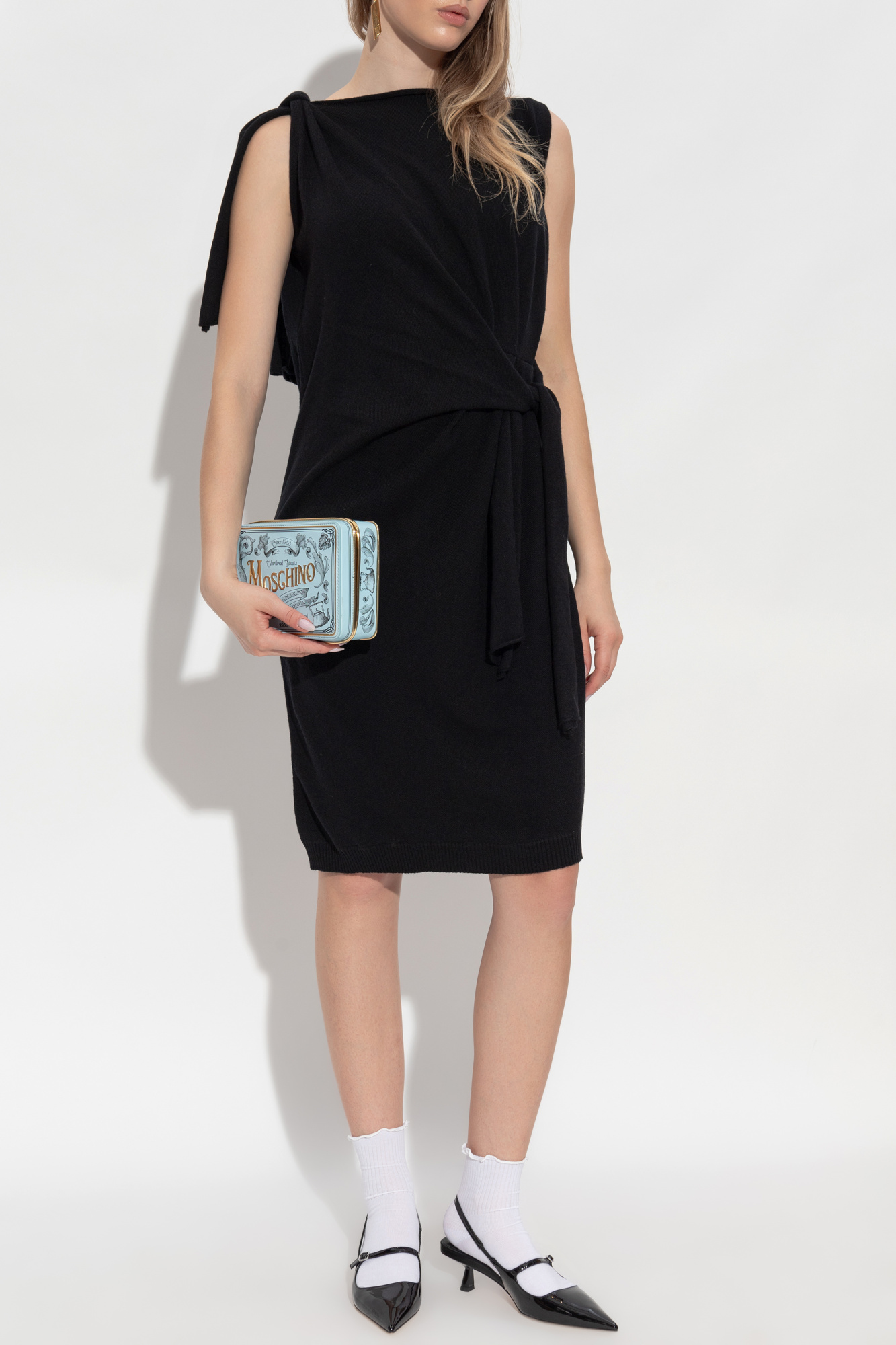 Wool Dress, Women's, Black