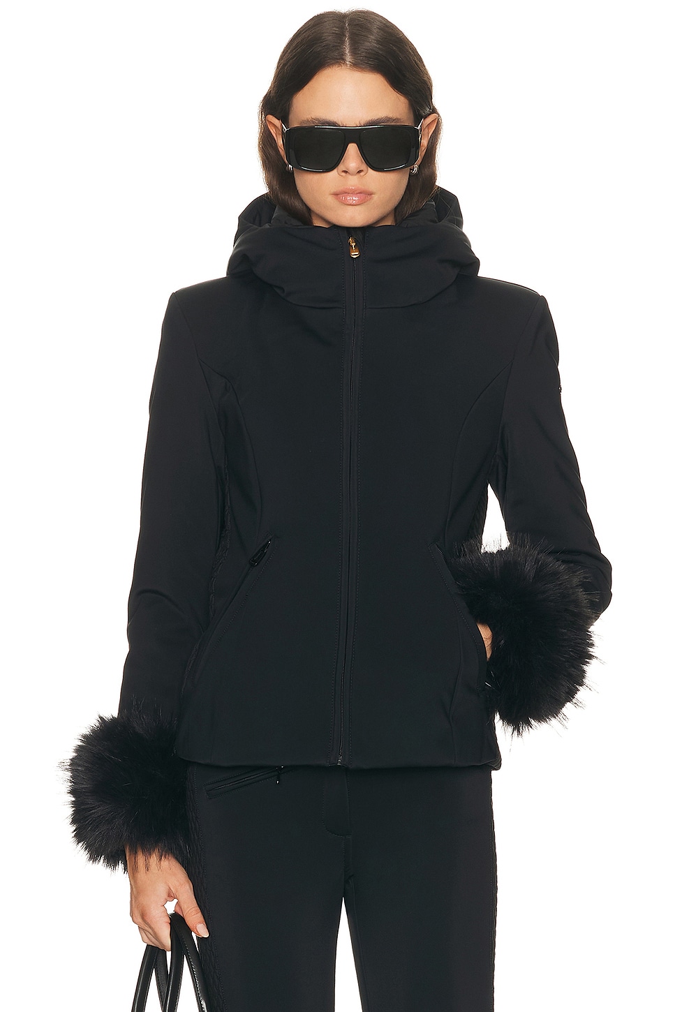 Goldbergh Eleganza Ski Jacket in Black - Black. 40 also
