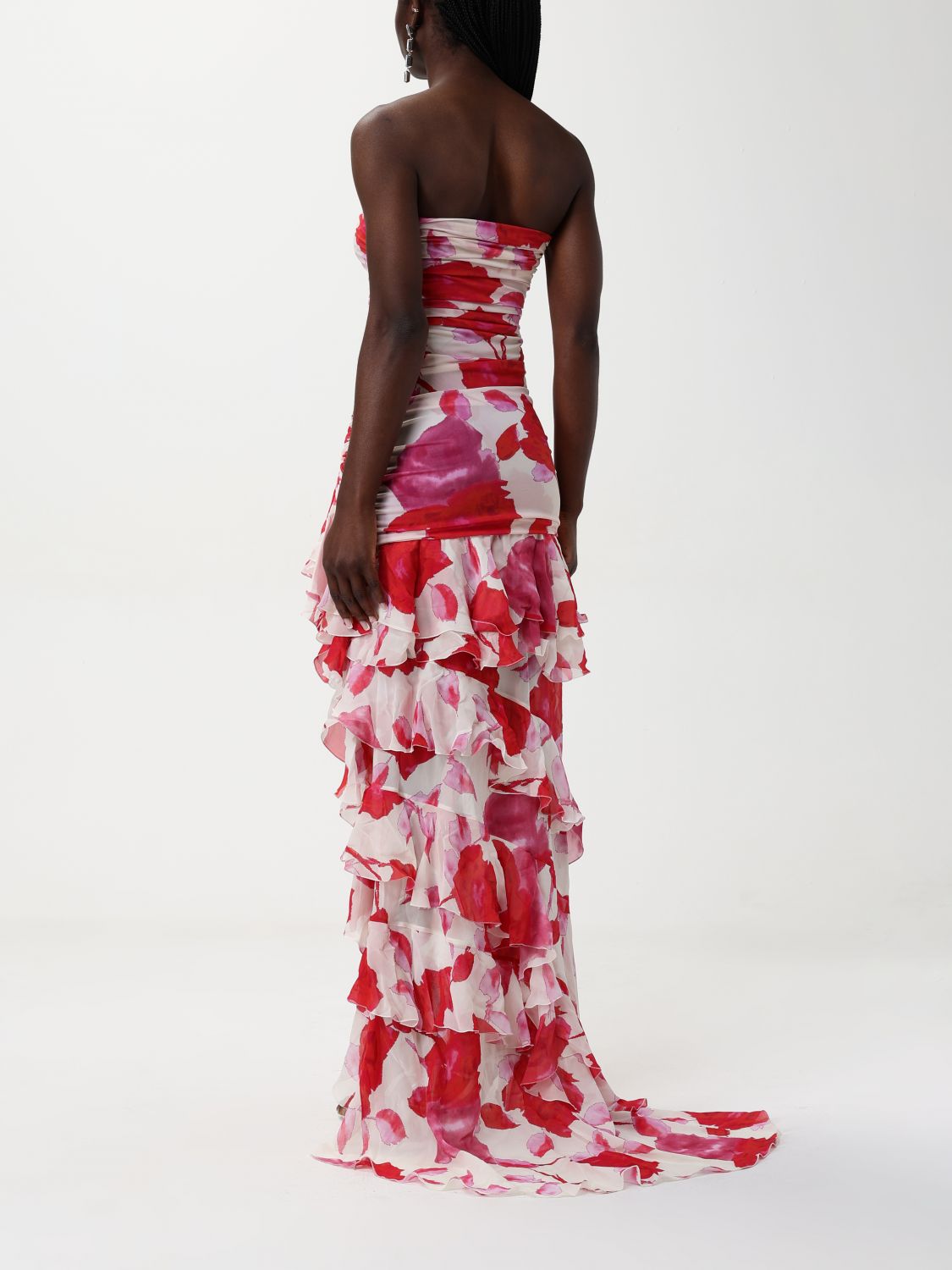 Printed maxi dress - Neutrals