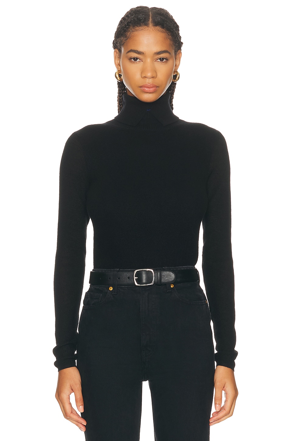 Burberry Turtleneck Sweater in Black - Black. XS also in