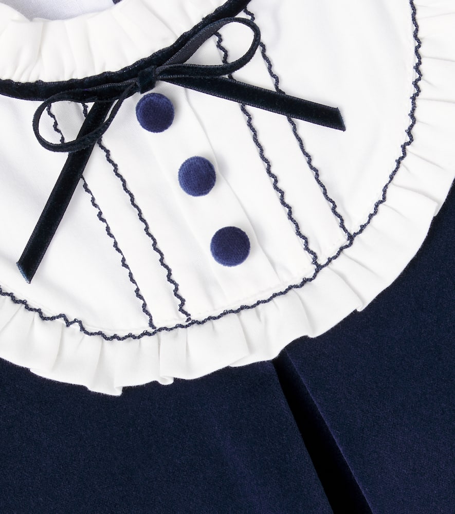 Clara cotton velvet dress