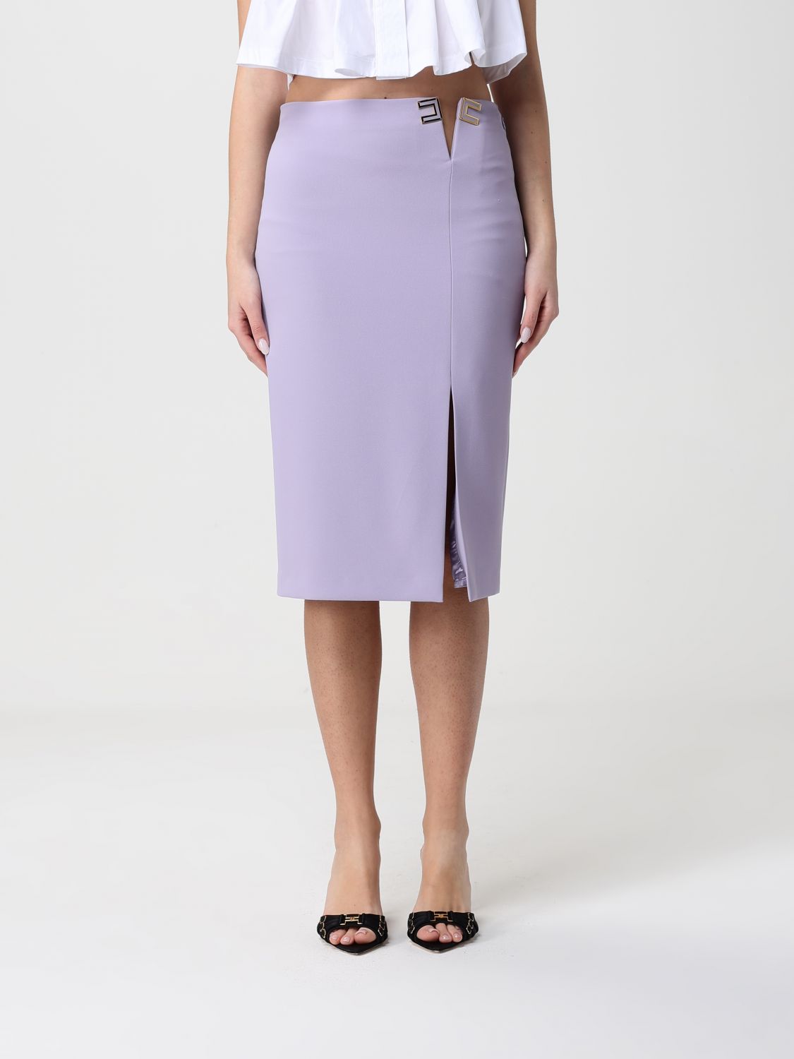 Skirt Woman color Black