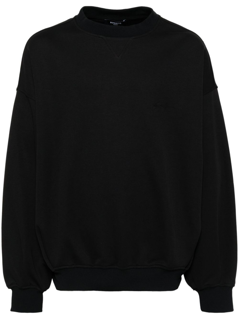 Dusky-paint sweatshirt - Black