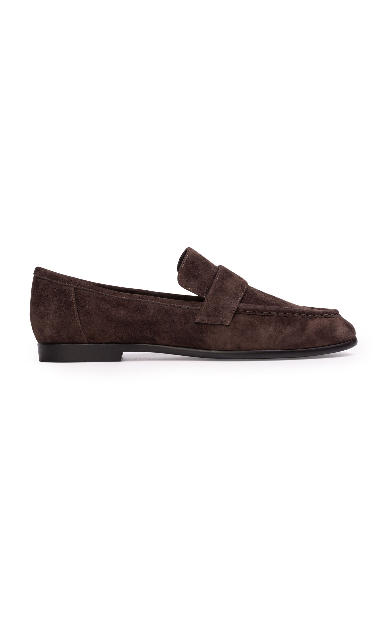 Arrow Suede Loafers - Moda Operandi