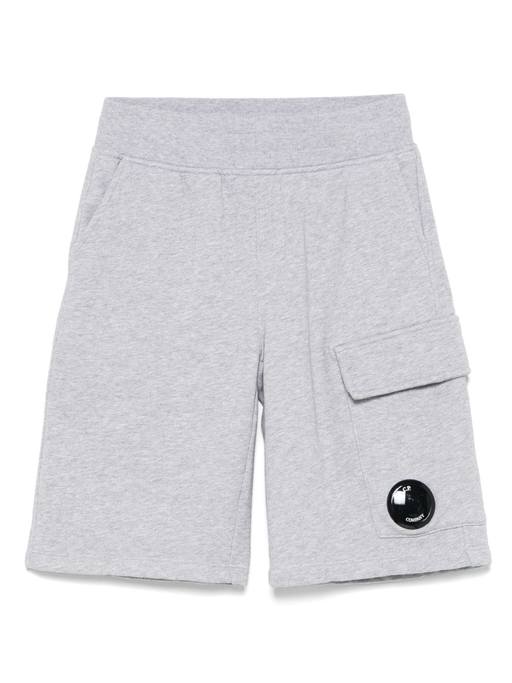 C.P. Company Kids Lens-detail shorts - Grey