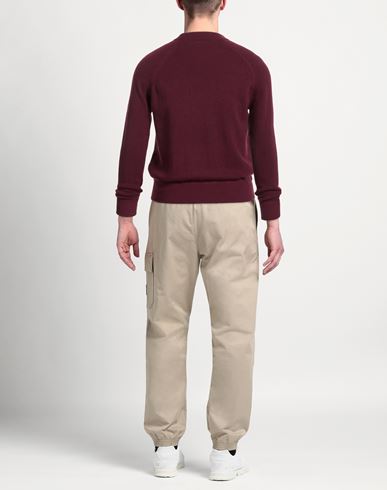 Man Sweater Garnet Size L Wool, Polyamide