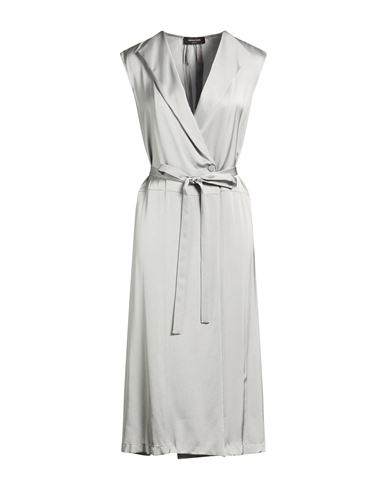 Woman Midi dress Light grey Size 6 Viscose