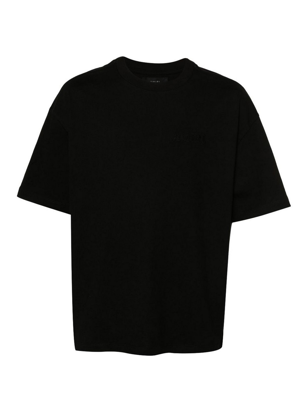 Logo T-Shirt In Black Cotton