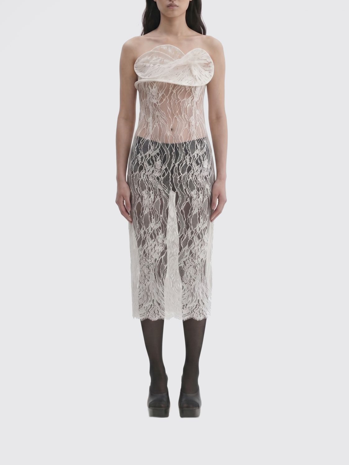 Dress Woman color White