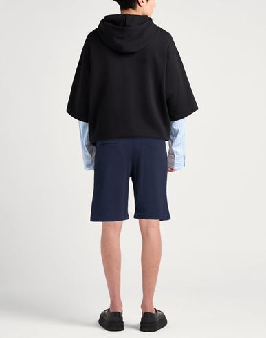 Man Shorts & Bermuda Shorts Midnight blue Size L Cotton, Polyester, Polyamide