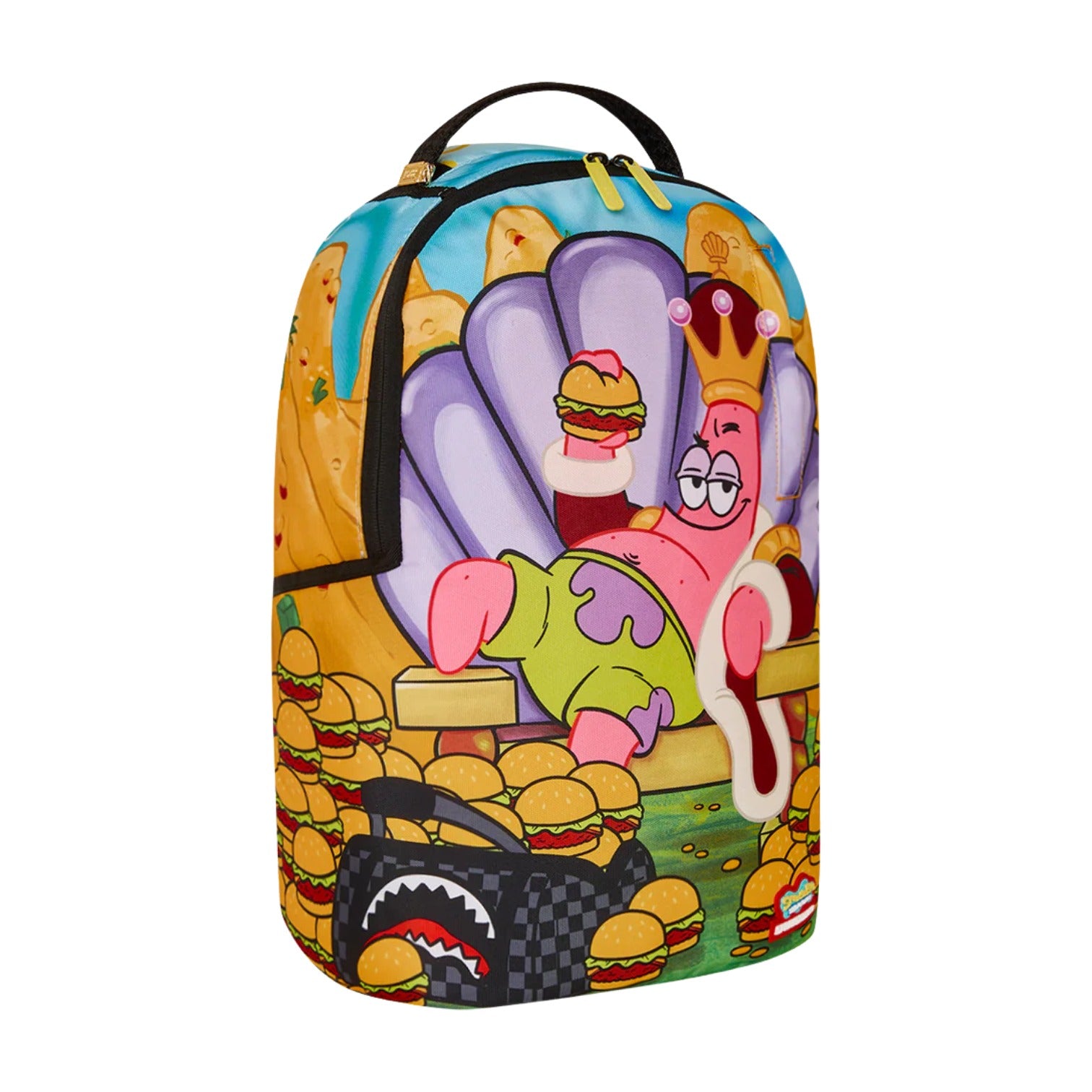 Spongebob Krabby King Patrick Backpack 'Multicolor'