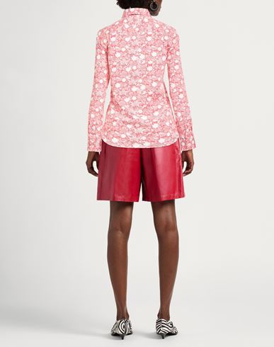 Maison Kitsuné Woman Shirt Brick Size 6 Cotton
